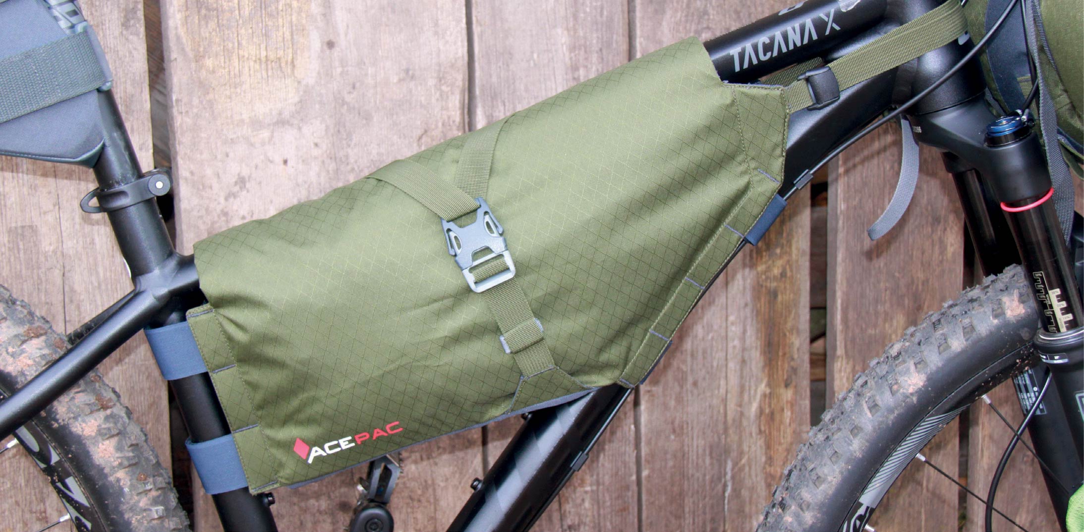 Roll Frame Bag Medium frametas incl. drybag Acepac
